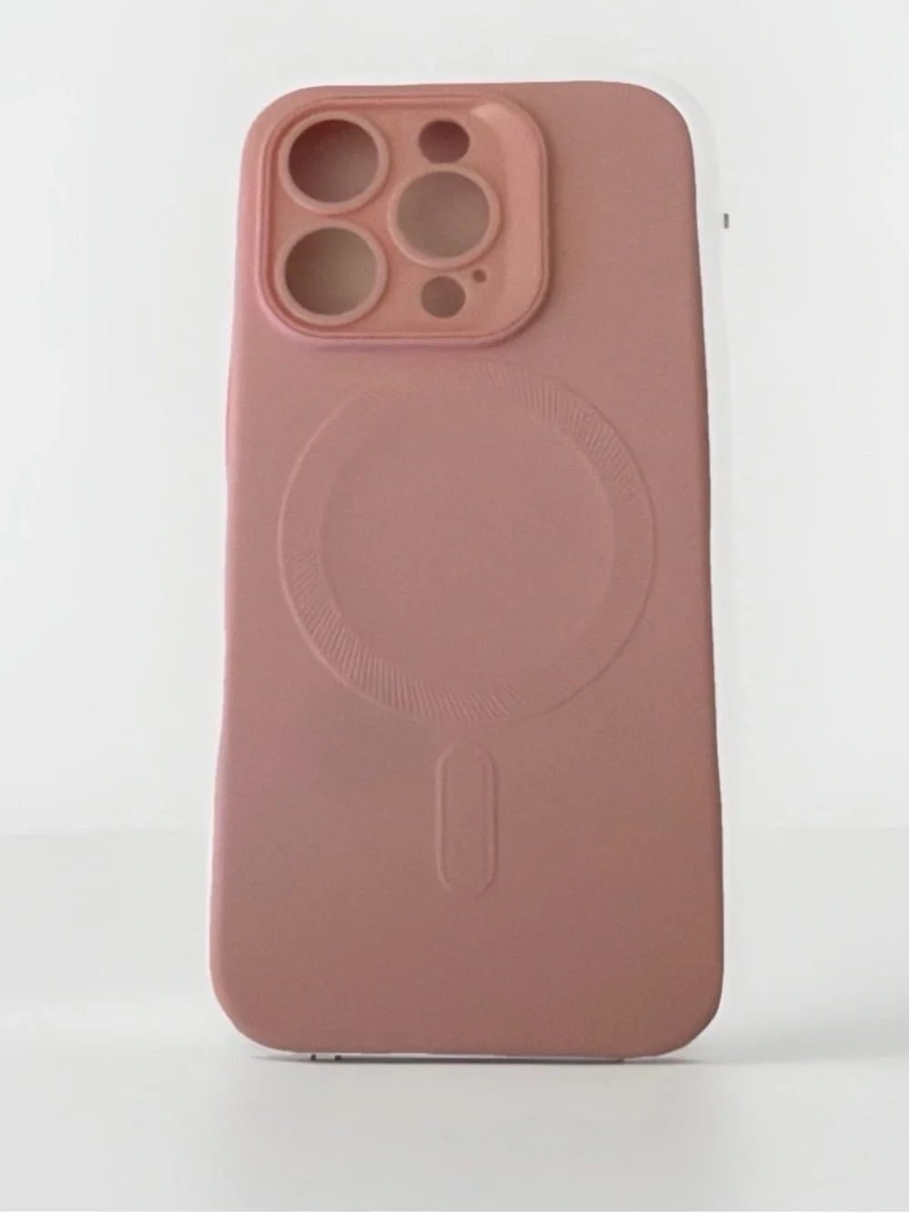 Pink iphone 16 Pro Magnetic for iPhone Case,Compatible with MagSafe